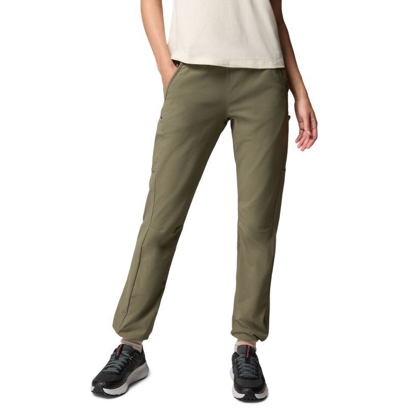 Columbia Leslie Falls Pull-On Pant Women's On Pan-Stone Green