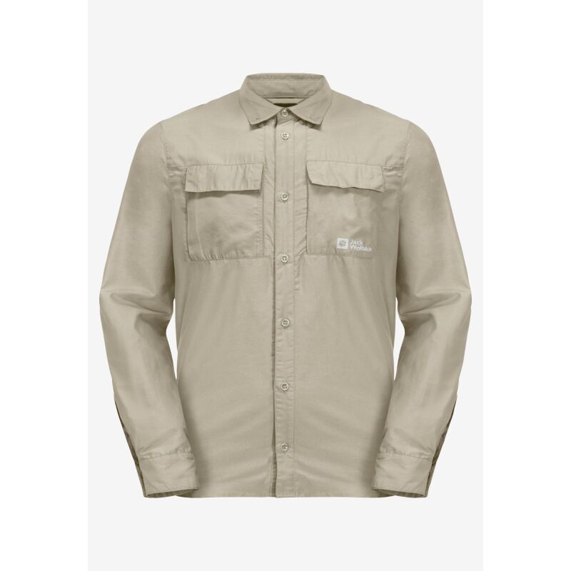 Jack Wolfskin Barrier Long Sleeve Shirt Men's Stone