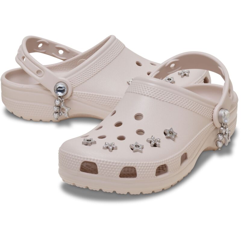 Crocs™ Classic Edgy Beading Clog Cocoa Cream