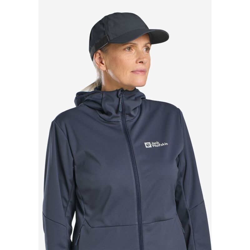 Jack Wolfskin Strap Cap With UV Protection Phantom