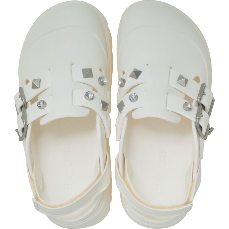 Crocs™ Loaferette Star Studded Clog Women's Chalk