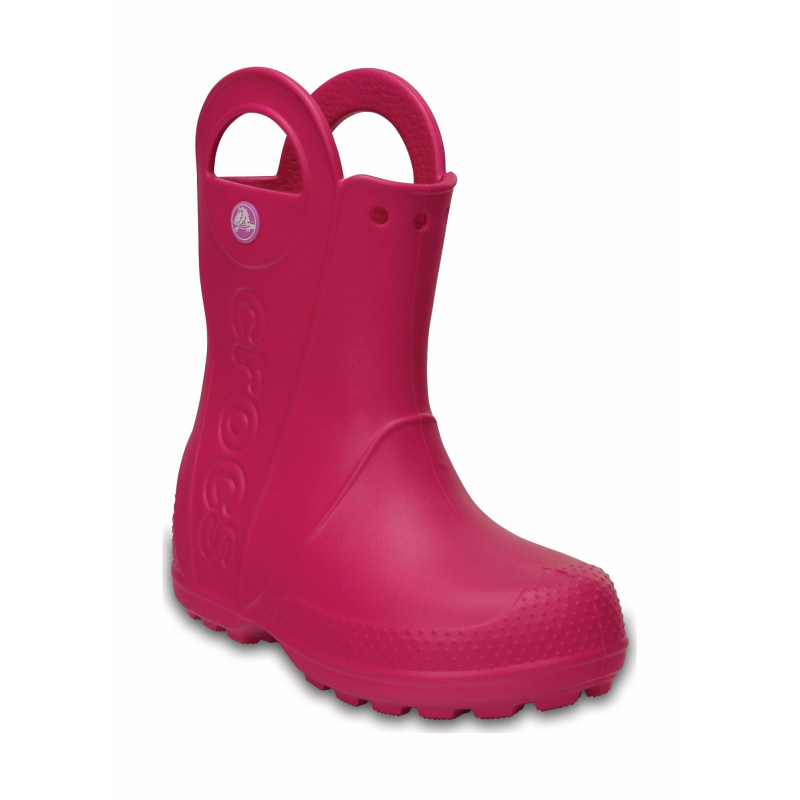 Crocs™ Kids' Handle It Rain Boot Candy Pink