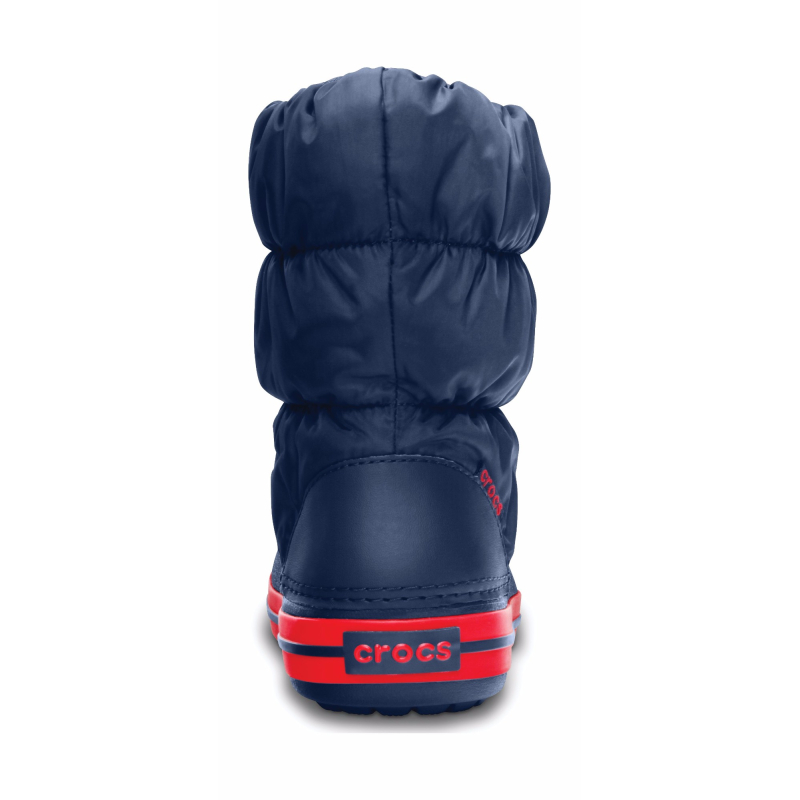 Crocs™ Kids' Winter Puff Boot Tumši zila/Sarkana