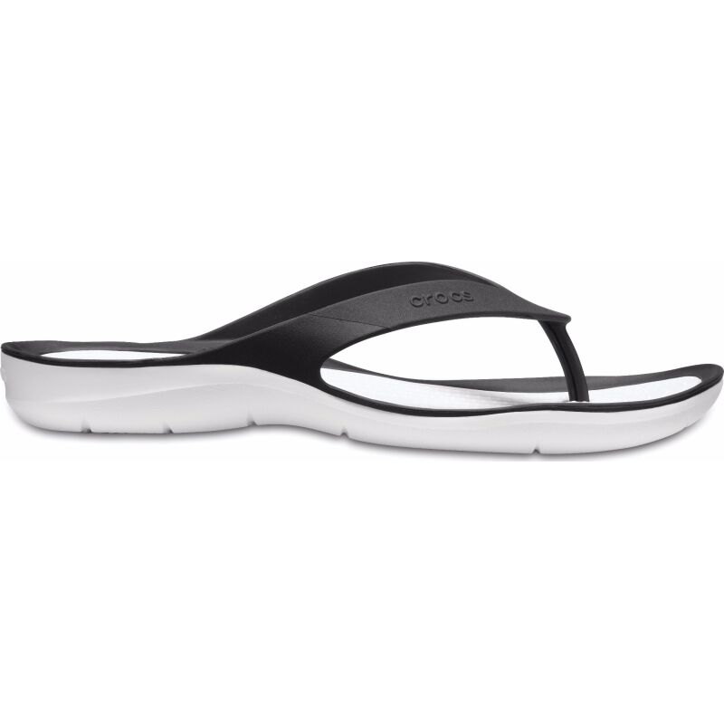 Crocs™ Women's Swiftwater Flip Black/White