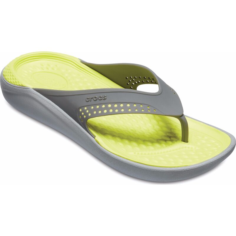 Crocs™ LiteRide Flip Slate Grey/Light Grey