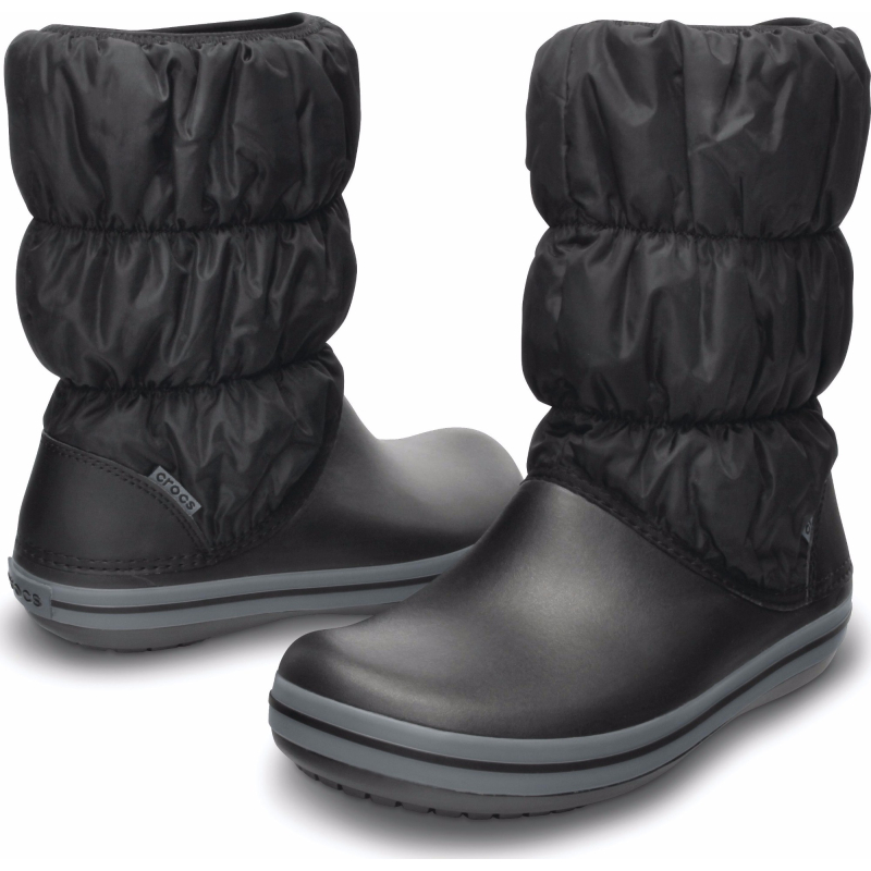 Crocs™ Winter Puff Boot Melna/Pelēka