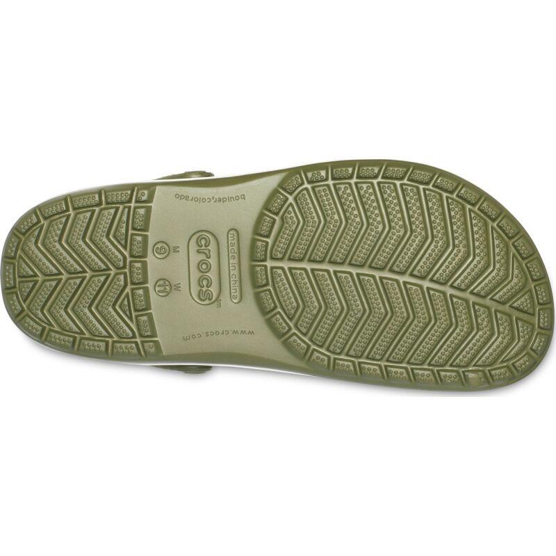 Crocs™ Crocband™ Army Green/White