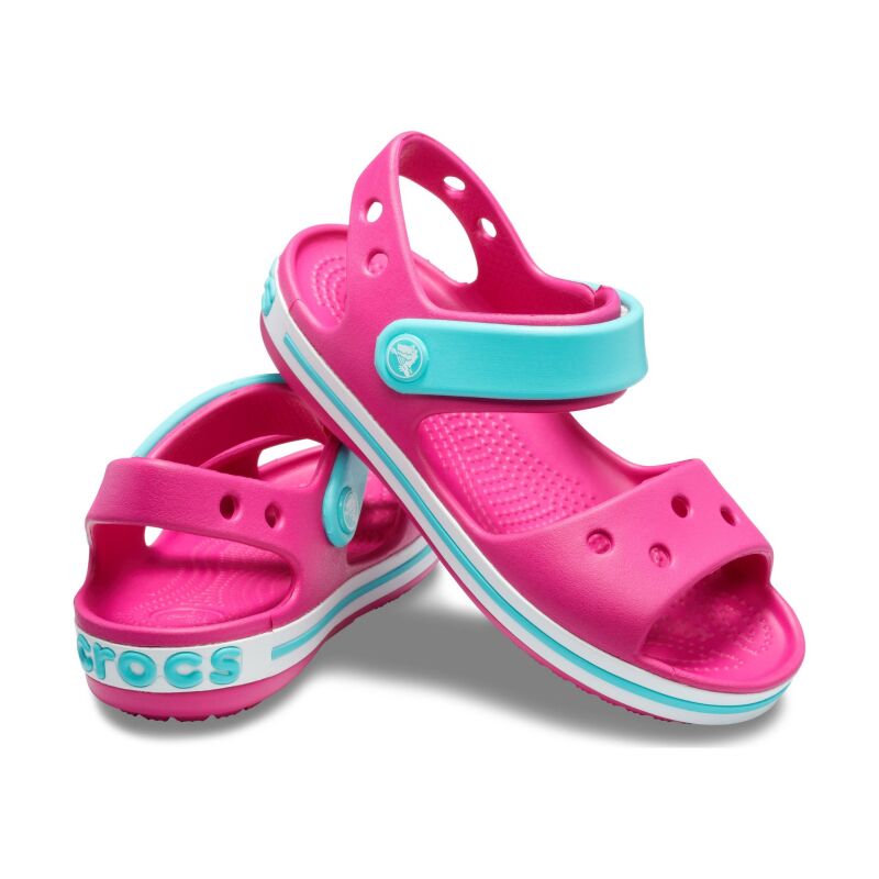 Crocs™ Kids' Crocband Sandal Candy Pink/Pool
