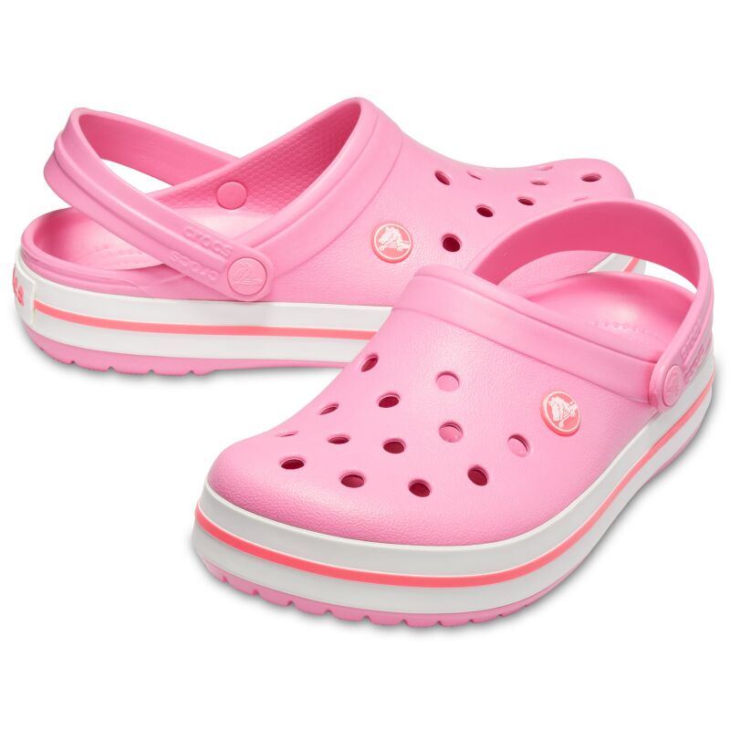 Crocs™ Crocband™ Pink Lemonade/White