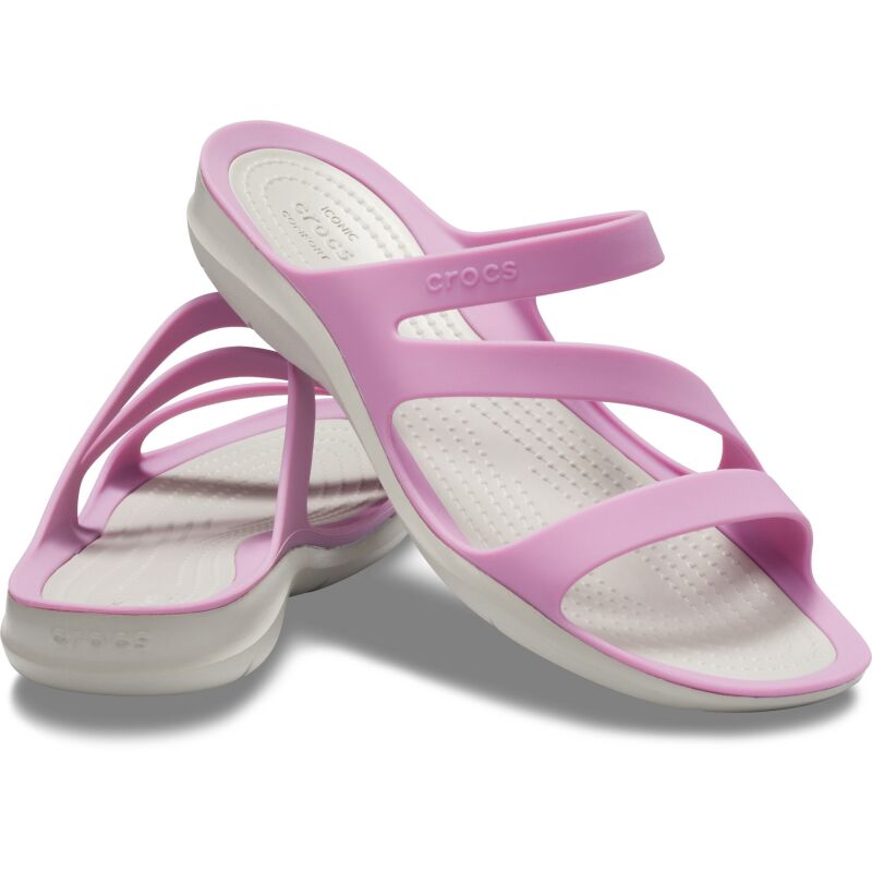 Crocs™ Women's Swiftwater Sandal Violet/Pearl White
