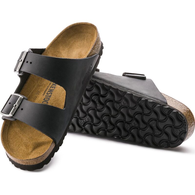 Birkenstock Arizona Oiled Leather Black