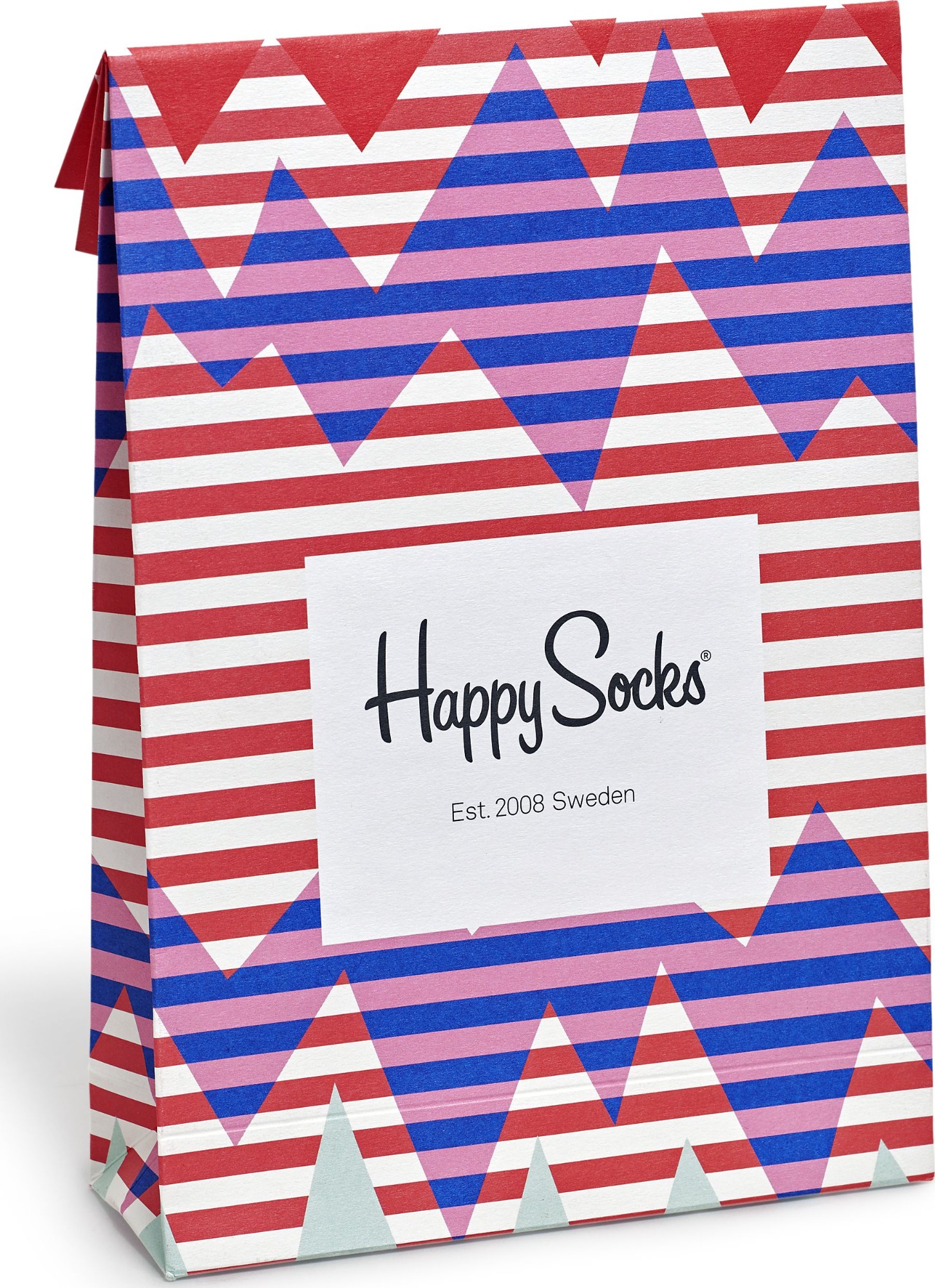 Happy Socks Gift Bag Stripe Reef OPEN24.LV