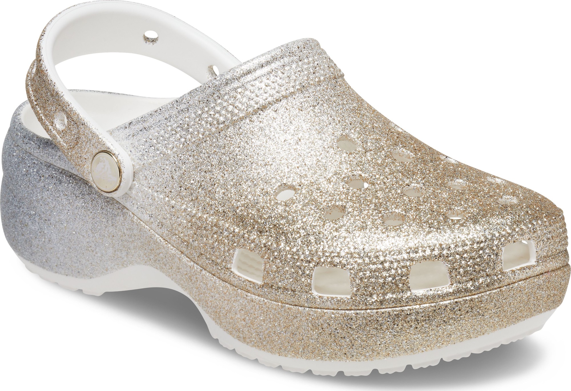 Crocs™ Classic Platform Ombre Glitter Clog Women's OPEN24.LV