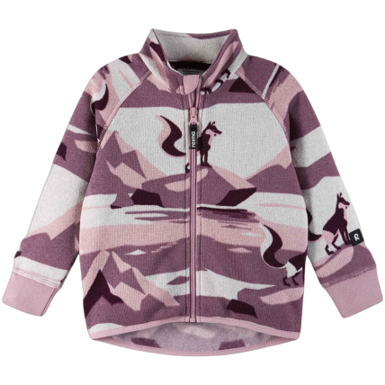 REIMA Fleece Sweater Ornament 5200043A Deep purple 4961