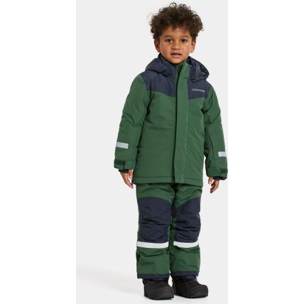 Didriksons Skare Kid'S Set Pine Green