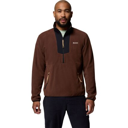 Columbia Sequoia Grove Half Zip Fleece Men's Dark Stone, Black