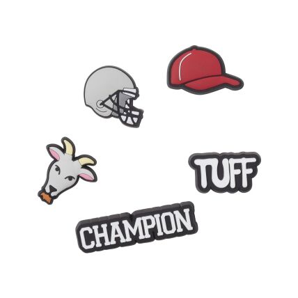 Crocs™ Jibbitz Champion Sandal Backer 5-Pack 