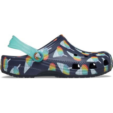 Crocs™ Classic Snow Cone Clog Kids' Navy