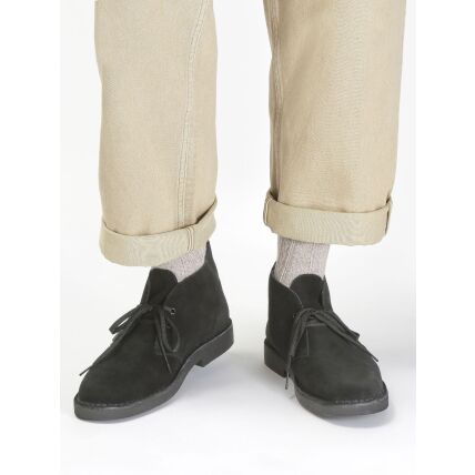 Clarks Desert Boot EVO Men's Black Suede