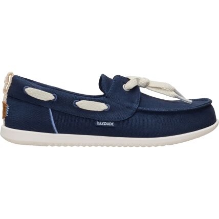 HEYDUDE Harbor Breeze Lo Washed Twill Women's Navy