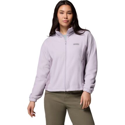 Columbia Benton Springs Relaxed Full Zip Women's Lavender Pearl