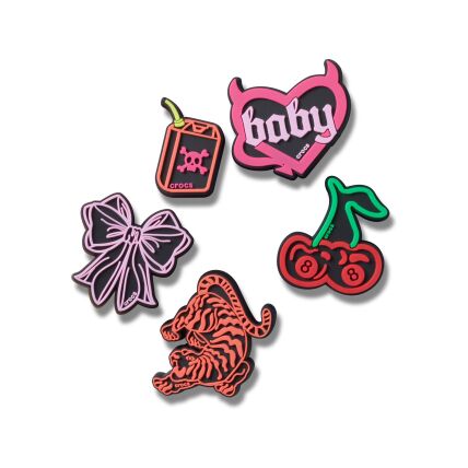 Crocs™ Jibbitz Lights Up Neon Sign 5 Pack 