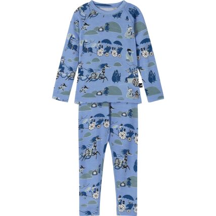 REIMA Wool Mix Base-Layer Set Moomin Trivsam 5200021C Airy Blue