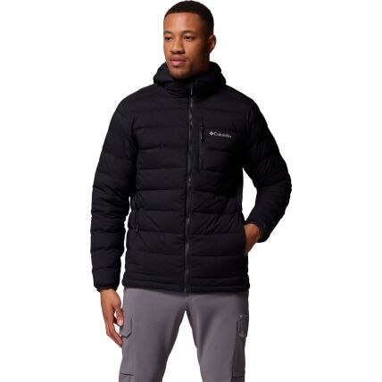 Columbia Drift Peak Stretch Down Hooded Jacket Men's Black