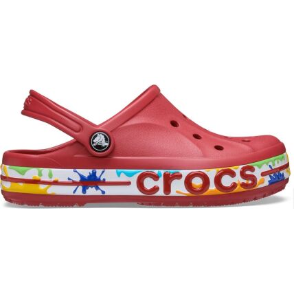 Crocs™ Bayaband Paint Splash Clog Kid's 211682 Pepper