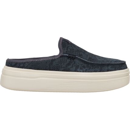 HEYDUDE Austin Lift Classic Women's Black Snake