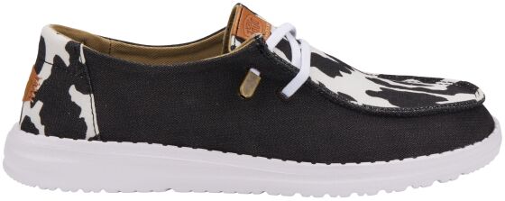 HEYDUDE Wendy Animal Women 41037 Black/Cow