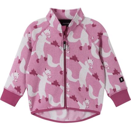 REIMA Fleece Sweater Ornament 5200043A Mauve Pink 4353