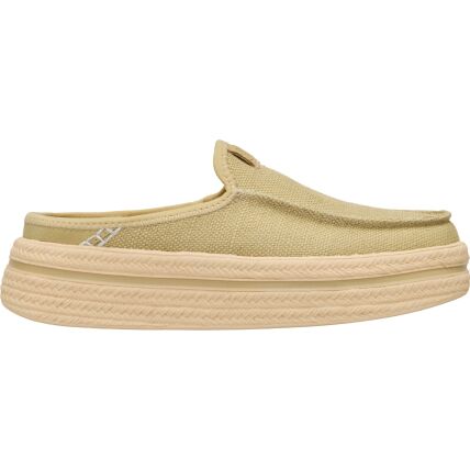 HEYDUDE Austin Lift Espadrille Woven Women's Olive Grey