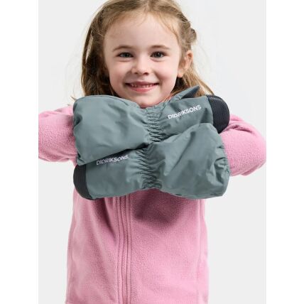 Didriksons Shell Kids' Gloves 10 Factory Blue