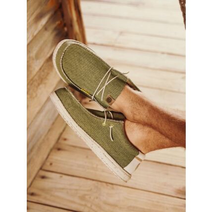 HEYDUDE Wally Coastline Jute Men 40952 Olive