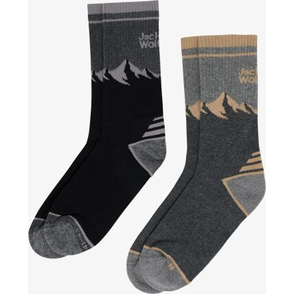Jack Wolfskin Mount Multi Sock Classic Cut Black / Grey