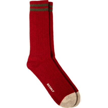 ECOALF Mountain Socks Dark Red