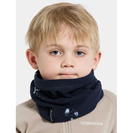 Didriksons Monte Kids' Neckwarmer Navy