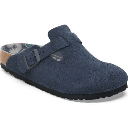 Birkenstock Boston Suede Leather New Navy