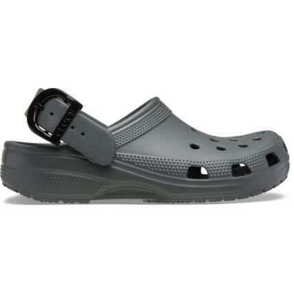Crocs™ Classic Enamel Buckle Clog Carbon