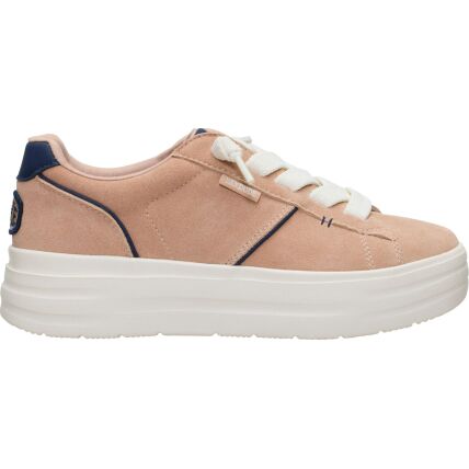 HEYDUDE Karina DBL Duo Suede Women's Taupe/Multi