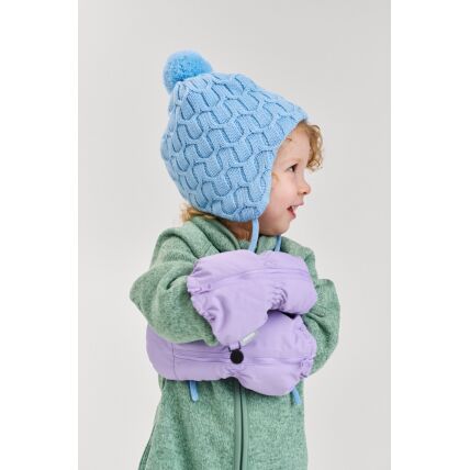 REIMA Merino Wool Beanie Nunavut 5300065B Frozen Blue