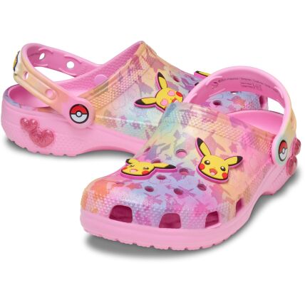 Crocs™ Pikachu Pink Classic Clog Kids' Multi