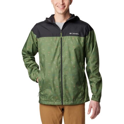 Columbia Flash Challenger Novelty Windbreaker Men's Canteen Explore