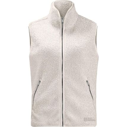 Jack Wolfskin High Curl Vest Women's Winter Pearl