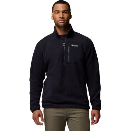Columbia Jasper Ridge Pebbled Half Zip Fleece Men's Black