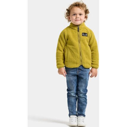 Didriksons Gibbs Kids' Full-Zip 2 Yellow Pollen