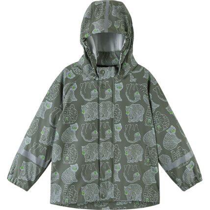 REIMA Rain Jacket Vesi 5100025A Greyish Green 8925