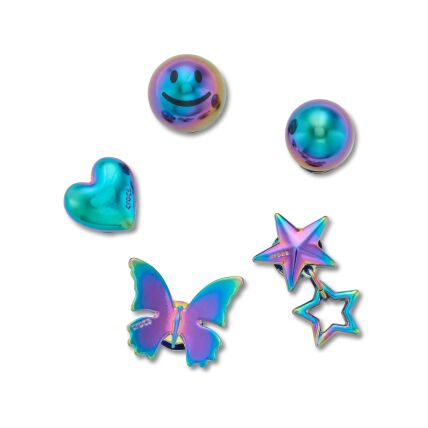 Crocs™ Jibbitz Iridescent Meta 5 Pack 