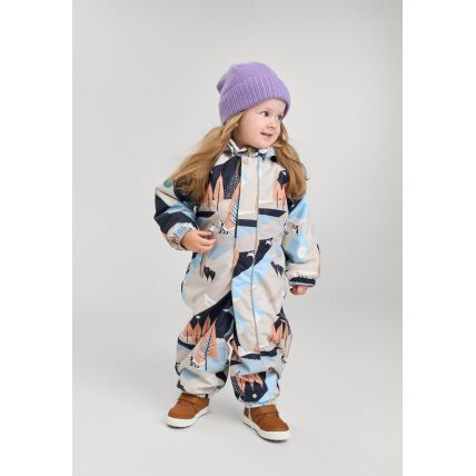 REIMA Puhuri 5100116B Waterproof Snowsuit ReimaTec Earthy Beige
